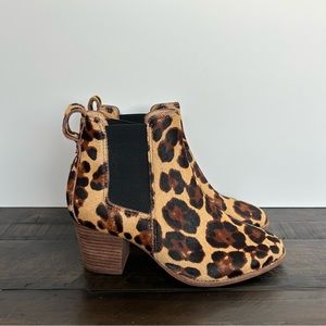 Madewell - The Regan Boot Leopard Ankle Boots - Women’s 6